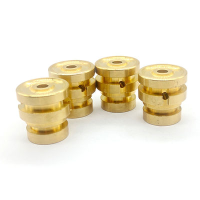 Aluminium CNC Machining Parts 0.01 - 0.05mm Tolerance Copper Machined Parts