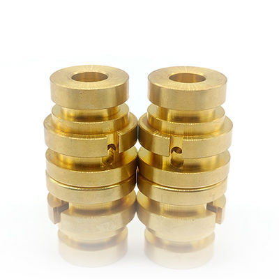 Aluminium CNC Machining Parts 0.01 - 0.05mm Tolerance Copper Machined Parts