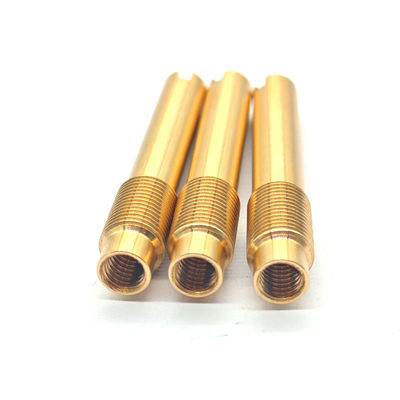 Turning / Milling High Precision Metal Parts Brass Screw Thread Dowel Pin