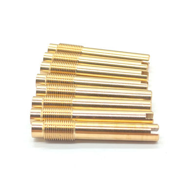 Milling Precision Fabricated Components OEM Custom Brass Turning Parts Automotive