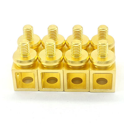 Micro Machining Brass Precision Turned Parts 6061 6063 Aluminum Mechanical Parts