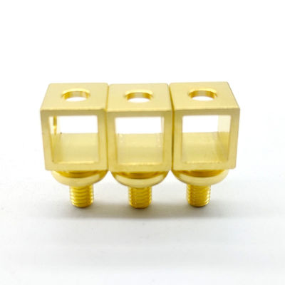 Micro Machining Brass Precision Turned Parts 6061 6063 Aluminum Mechanical Parts