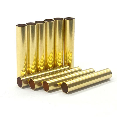 Copper Custom Turned Parts High Precision Custom Metal Bushings Non Standard