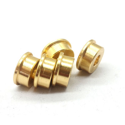 Golden Carbon Steel Parts Corrosion Resistance CNC Machine Automotive Parts Polished