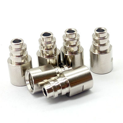 OEM CNC Stainless Steel Parts Corrosion Resistance Stainless Steel Machined Parts Silver