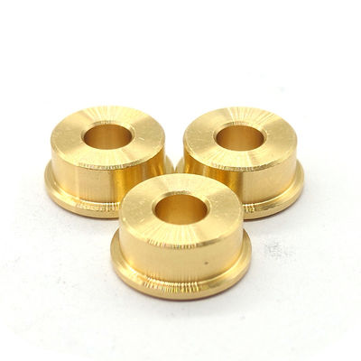 Corrosion Resistance CNC Brass Parts Polished Customized Brass CNC Parts Gold