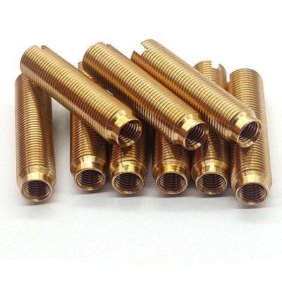 ODM / OEM Hollow Brass Threaded Rod M6 M8 M10 M12 Hollow Threaded Studs