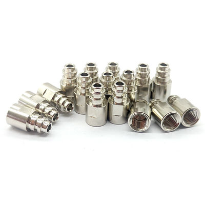 Silver CNC Machining Aluminum Parts Polished Metal Spare Parts Corrosion Resistance