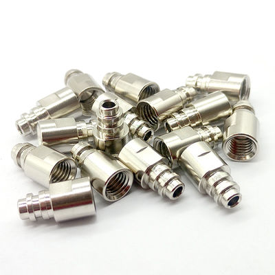 OEM CNC Stainless Steel Parts Corrosion Resistance Stainless Steel Machined Parts Silver