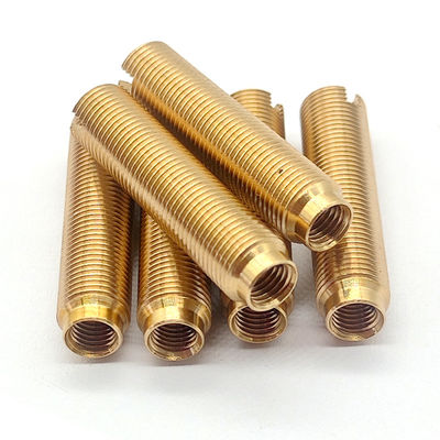 Polished Hollow Threaded Tube Micro Hollow Threaded Rod For Lamps