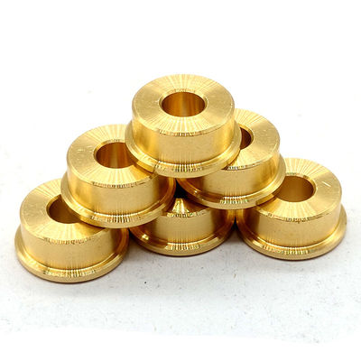 Copper Spacer Bushing Gold Brass Bearing Bushing Corrosion Resistance