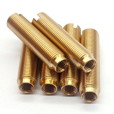 ODM / OEM Hollow Brass Threaded Rod M6 M8 M10 M12 Hollow Threaded Studs