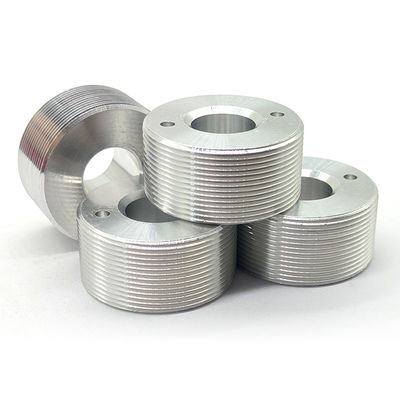 Customized Carbon Steel Parts Silver CNC Precision Components Multi Purpose