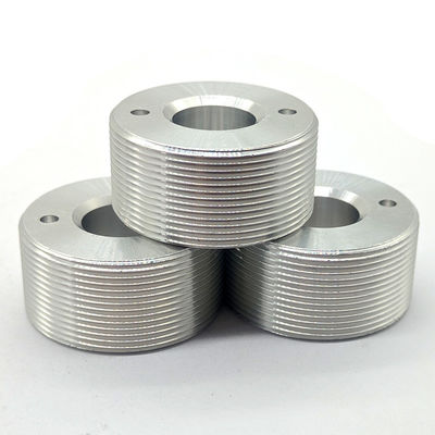 Polished CNC Stainless Steel Parts Circular Thread Rolling Dies Silver