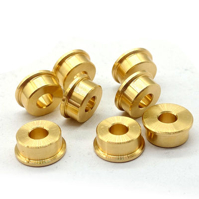 Copper Spacer Bushing Gold Brass Bearing Bushing Corrosion Resistance