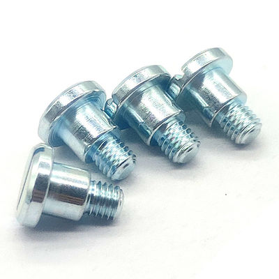 Customized CNC Stainless Steel Parts Round Head Slotted Screws Corrosion Resistance