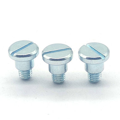 Customized CNC Stainless Steel Parts Round Head Slotted Screws Corrosion Resistance