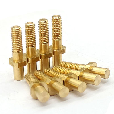 Customized Gold Plated Bolts Automotive Nuts And Bolts High Precision