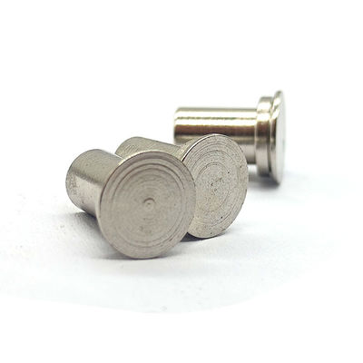 Stainless Steel Flat Head Rivets Semi Tubular Pan Head Rivets Anodized