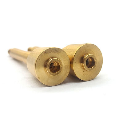 Brass CNC Turning Parts Gold Customized CNC Turned Parts Industrial