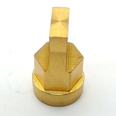 Hex Brass Female Connector OEM Brass Female Coupler Precision Control