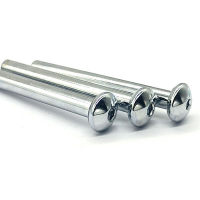 Carbon Steel CNC Turning Parts Long Aluminum Rivets Pan Head