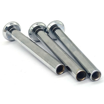 Carbon Steel CNC Turning Parts Long Aluminum Rivets Pan Head