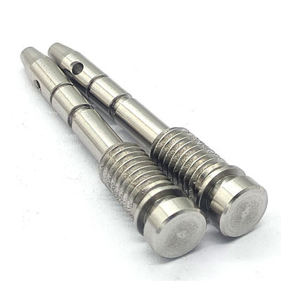 Precision Aluminium Auto Parts Sandblasting / Powder Coating Titanium Automotive Parts