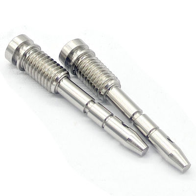 Precision Aluminium Auto Parts Sandblasting / Powder Coating Titanium Automotive Parts