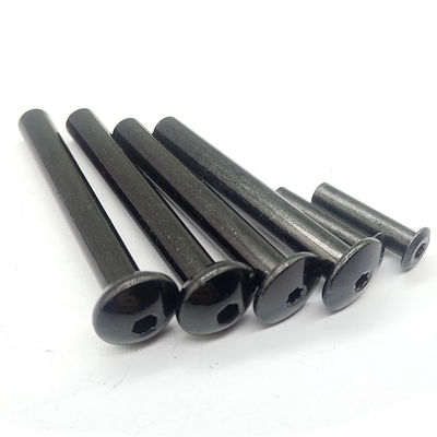 Silver Non Standard Screws Customized Cold Headed Parts 0.01mm Tolerance