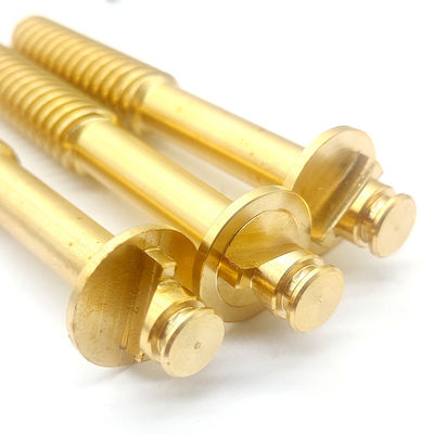 Gold-colored Custom Head Bolts For Motorcycle And Car Conversions M8 Bolts