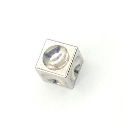Fixing Block Aluminum Alloy Multifunctional Connector Cube M3 M4 M5 M6 Hex Nut Aluminum Cube Display Connector