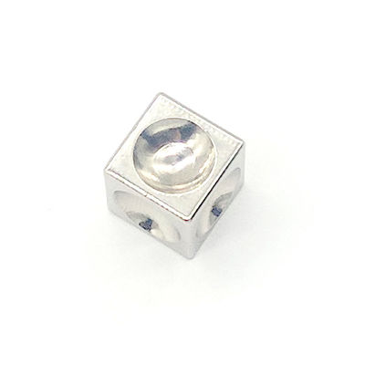 Fixing Block Aluminum Alloy Multifunctional Connector Cube M3 M4 M5 M6 Hex Nut Aluminum Cube Display Connector