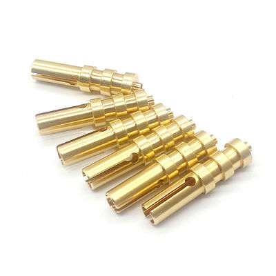 Copper Grounding Contact Pin with Acid Pickling Finish | Electrical Connector Parts