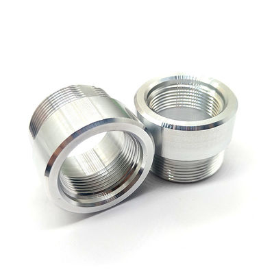CNC Machined Aluminum Threaded Adjustment Ring｜Precision 39×29mm Regulating Collar｜Custom Round Spacer Bushing