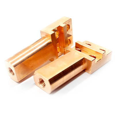 CNC Customized Copper Contact Block – Precision Machined Electrical Connector for Power Equipment