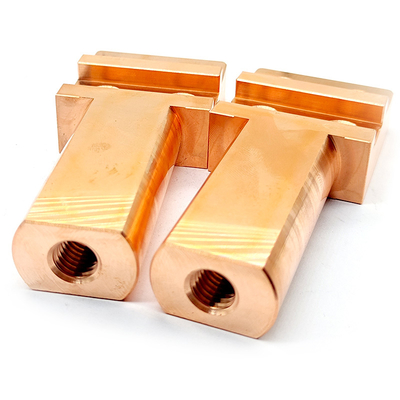 CNC Customized Copper Contact Block – Precision Machined Electrical Connector for Power Equipment