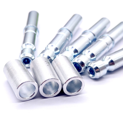 Aluminum Alloy Internal Threaded Cylindrical Pin for Precision Positioning