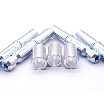 Aluminum Alloy Internal Threaded Cylindrical Pin for Precision Positioning