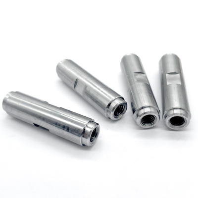 Custom CNC Machined Carbon Steel Threaded Blind Hole Sleeve