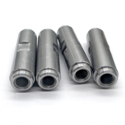 Custom CNC Machined Carbon Steel Threaded Blind Hole Sleeve