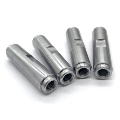Custom CNC Machined Carbon Steel Threaded Blind Hole Sleeve
