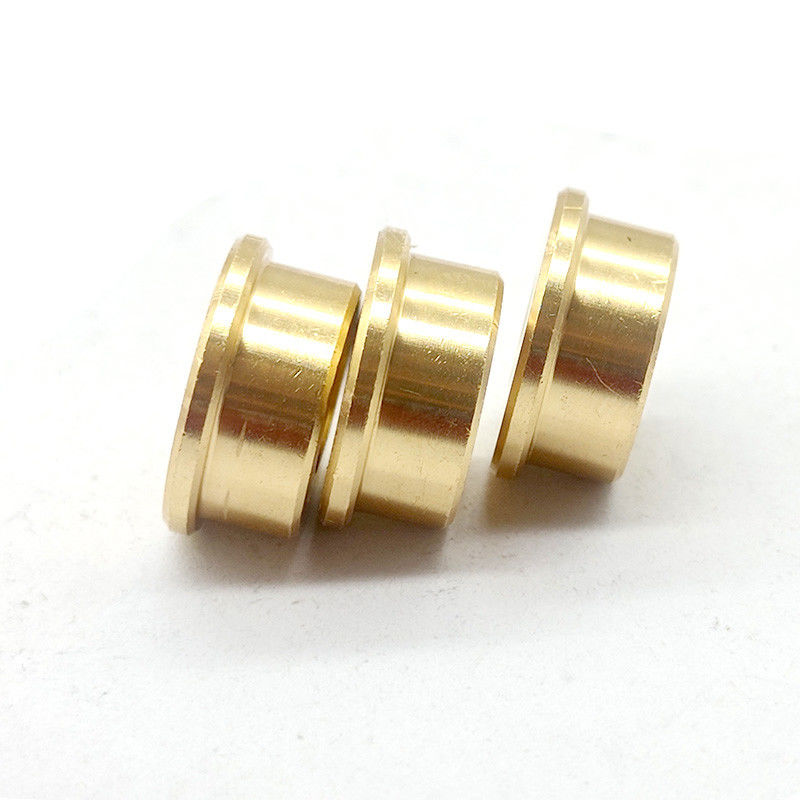 Golden Carbon Steel Parts Corrosion Resistance CNC Machine Automotive Parts Polished
