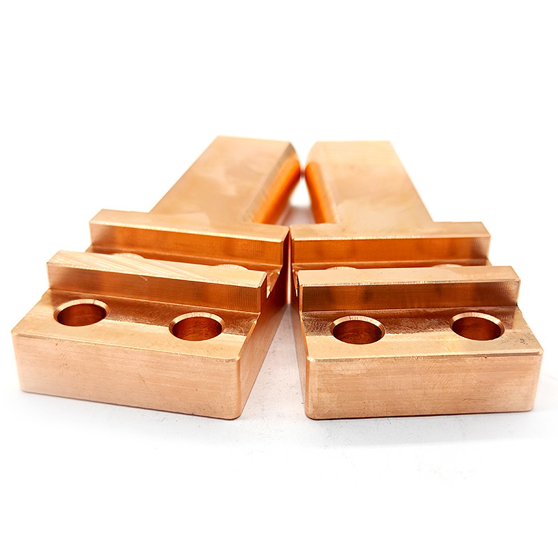 CNC Customized Copper Contact Block – Precision Machined Electrical Connector for Power Equipment