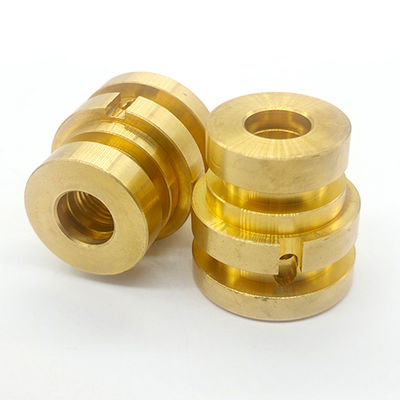 Lead Free Custom Copper Parts H59 H62 Brass CNC Turned Components High Precision