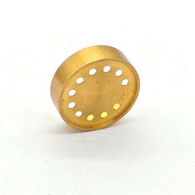 Gold CNC Aluminum Parts Customized Anodized CNC Parts High Precision