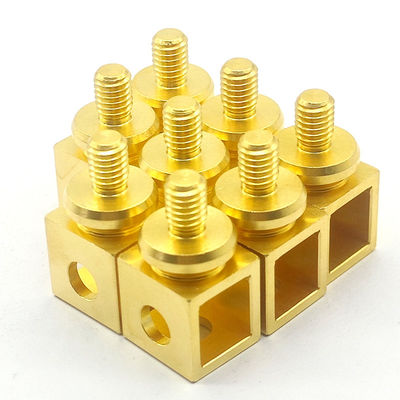 Micro Machining Brass Precision Turned Parts 6061 6063 Aluminum Mechanical Parts