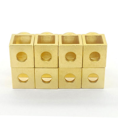 Precision Brass Mechanical Parts 0.01mm - 0.005mm Tolerance Brass CNC Turned Parts