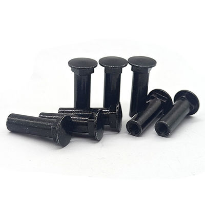 Flat Head Stainless Steel Barrel Nuts Black Sleeve Barrel Nut M3