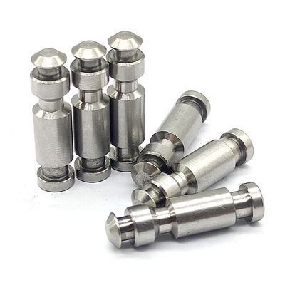 Anodized Precision CNC Machining Parts Carbon Steel Groove Shaft Cylindrical